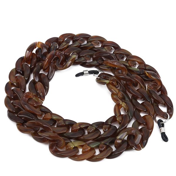 5 colors fashion women eyeglass chains wide acrylic chains anti-slip eyewear cord holder neck strap reading glasses rope, Silver 
5 colors fashion women eyeglass chains wide acrylic chains anti-slip eyewear cord holder neck strap reading glasses rope, Silver