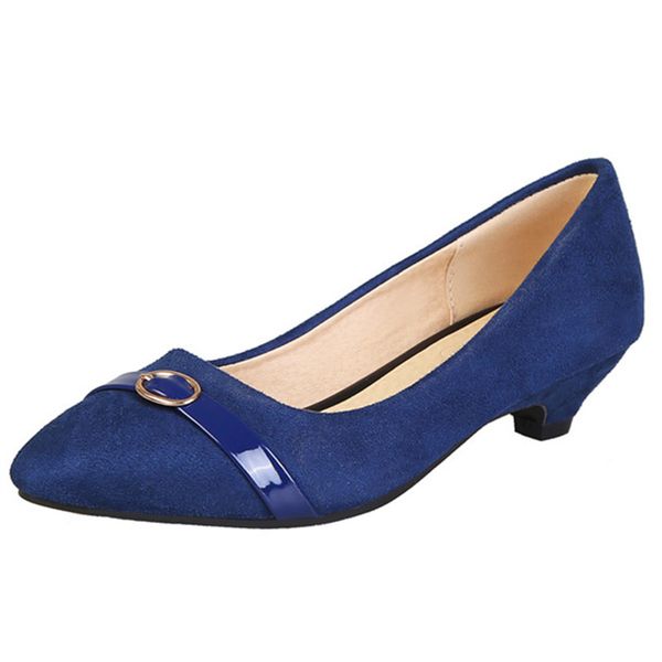 2019 big size 48 women pumps flock pointed toe spring summer low heels shoes comfortable elegant dress shoes woman, Black
2019 big size 48 women pumps flock pointed toe spring summer low heels shoes comfortable elegant dress shoes woman, Black