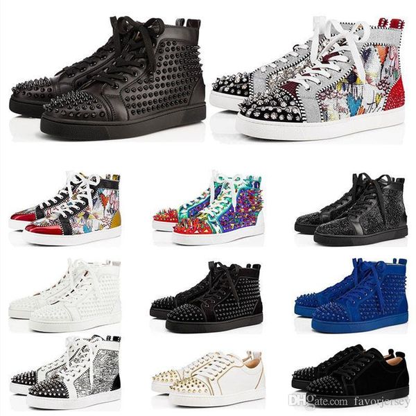 new designer shoes studded spikes fashion red suede leather mens womens flat bottoms luxury shoes party lovers sneakers size 36-46 with box
new designer shoes studded spikes fashion red suede leather mens womens flat bottoms luxury shoes party lovers sneakers size 36-46 with box