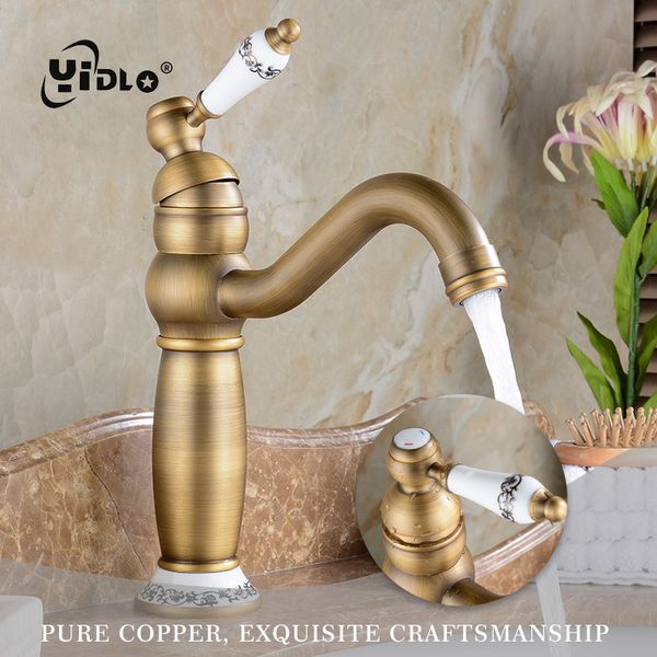 yidlon brass bathroom faucet bath basin faucet single handle wash basin taps lavatory carving torneira do banheiro c25
yidlon brass bathroom faucet bath basin faucet single handle wash basin taps lavatory carving torneira do banheiro c25