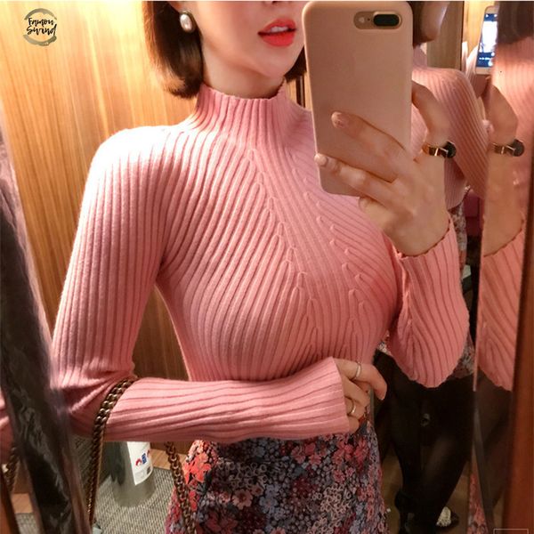 8 colors 2019 spring women lady sweater high elastic solid turtleneck sweater women slim tight bottoming knitted pullovers, White;black
8 colors 2019 spring women lady sweater high elastic solid turtleneck sweater women slim tight bottoming knitted pullovers, White;black