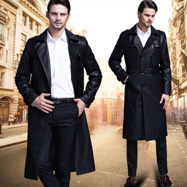 korean autumn winter black thicken casual leather coats men slim ouble breasted long coat mens leather trench coats fashion 4xl
korean autumn winter black thicken casual leather coats men slim ouble breasted long coat mens leather trench coats fashion 4xl