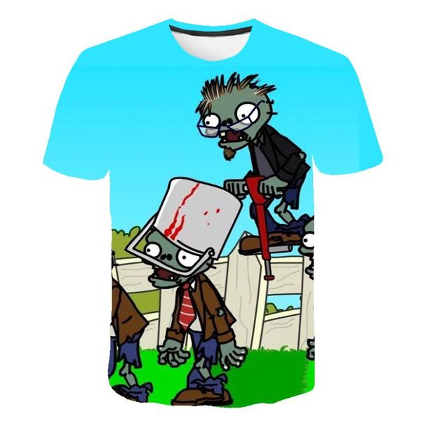 2020 summer new t shirt men 3d fashion print mens t shirts plants vs. zombies game short sleeve shirt for men, White;black
2020 summer new t shirt men 3d fashion print mens t shirts plants vs. zombies game short sleeve shirt for men, White;black
