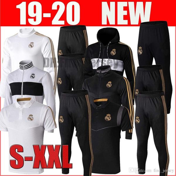 2019 2020 real madrid soccer jacket full zipper tracksuit 19 20 real madrid hazard modric maillots de bale football jacket sportswear set, Black
2019 2020 real madrid soccer jacket full zipper tracksuit 19 20 real madrid hazard modric maillots de bale football jacket sportswear set, Black