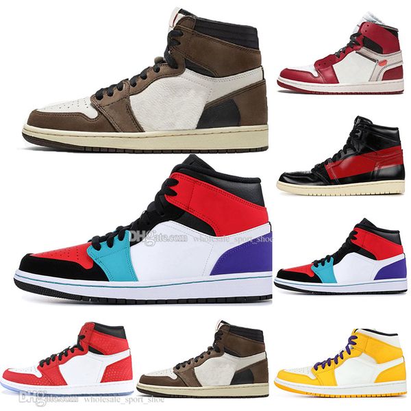 1 high og travis scotts spiderman bred banned 3 men women basketball shoes chicago white silver men sports designer sneakers, White;red
1 high og travis scotts spiderman bred banned 3 men women basketball shoes chicago white silver men sports designer sneakers, White;red