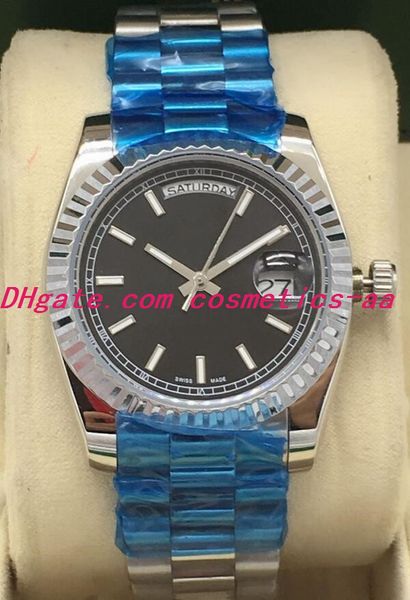 9 style luxury watch 18k yellow gold 118208 118238 warranty index dial 36mm steel fluted automatic fashion men's watches
9 style luxury watch 18k yellow gold 118208 118238 warranty index dial 36mm steel fluted automatic fashion men's watches