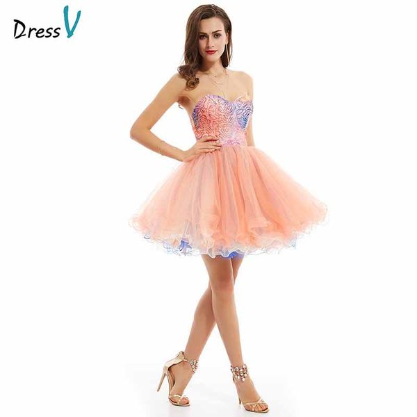 dressv pink elegant homecoming dress a line strapless sequins printing knee length homecoming&graduation dresses, White;black
dressv pink elegant homecoming dress a line strapless sequins printing knee length homecoming&graduation dresses, White;black