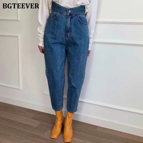 bgteever women high waist harem jeans spring loose female denim jeans pants streetwear ladies zipper blue denim trousers 2020
bgteever women high waist harem jeans spring loose female denim jeans pants streetwear ladies zipper blue denim trousers 2020