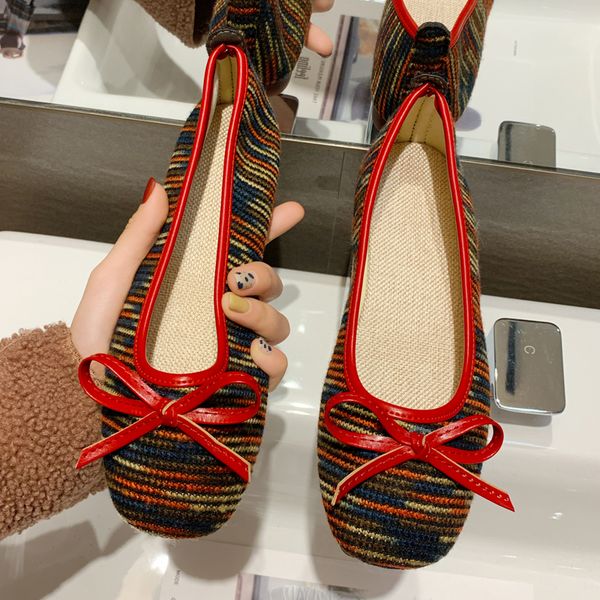 eoeodoit spring autumn flat heel knot shoes fashion square toe leather ballet flats women casual daily driving shoes loafers, Black
eoeodoit spring autumn flat heel knot shoes fashion square toe leather ballet flats women casual daily driving shoes loafers, Black