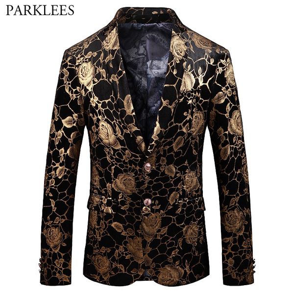 luxury rose floral bronzing blazer men slim fit nightclub dj singer costume homme party wedding prom mens suit jacket blazers, White;black
luxury rose floral bronzing blazer men slim fit nightclub dj singer costume homme party wedding prom mens suit jacket blazers, White;black