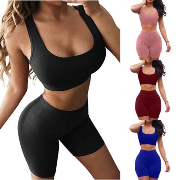 fedex fast shipping women's lady sleeveless sport gym jumpsuit crop pants sets rompers outfits, White
fedex fast shipping women's lady sleeveless sport gym jumpsuit crop pants sets rompers outfits, White