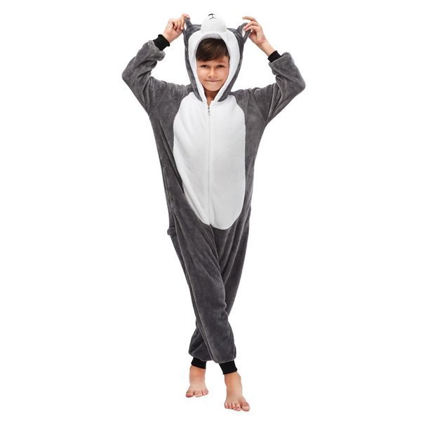 children flannel pajamas kids winter sleepwear boys onesies girls pajama set kigurumi grey husky animal cartoon pyjamas pijamas, Blue;red
children flannel pajamas kids winter sleepwear boys onesies girls pajama set kigurumi grey husky animal cartoon pyjamas pijamas, Blue;red