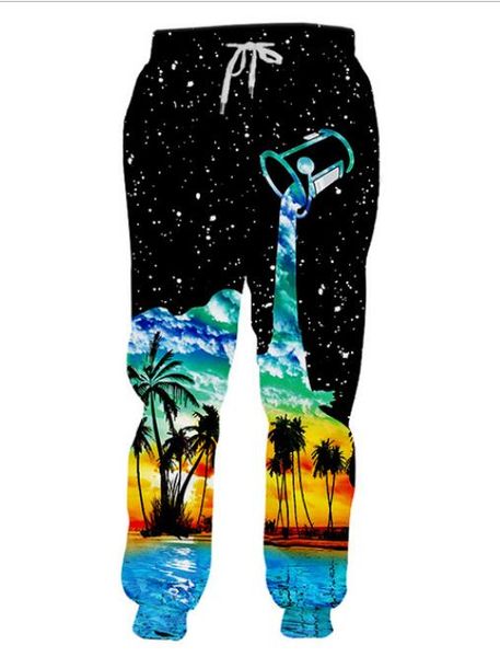 новая мода мужской / женской star milk cup смешных 3d печать брюки hip hop sweatpants, Black
новая мода мужской / женской star milk cup смешных 3d печать брюки hip hop sweatpants, Black