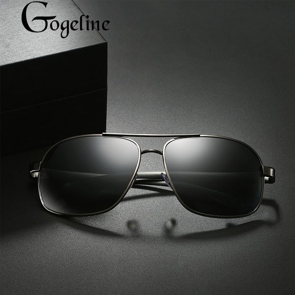 gogeline 2019 square sunglasses men polarized aluminum uv400 driving fishing sun glasses for male metal frame polaroid lens, White;black
gogeline 2019 square sunglasses men polarized aluminum uv400 driving fishing sun glasses for male metal frame polaroid lens, White;black