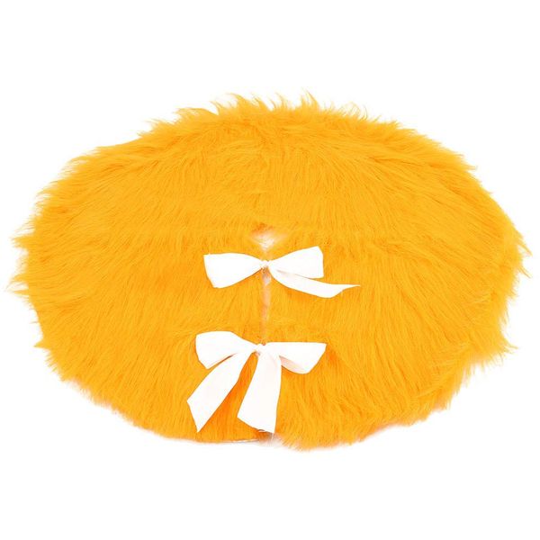 78cm christmas tree skirts with bowknot yellow faux fur plush tree skirts base floor mat cover xmas decorations
78cm christmas tree skirts with bowknot yellow faux fur plush tree skirts base floor mat cover xmas decorations