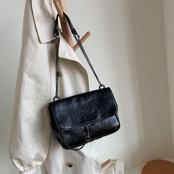 vintage chain bags female new fashion single shoulder crossbody soft pu leather messenger bag retro handbags autumn winter wild
vintage chain bags female new fashion single shoulder crossbody soft pu leather messenger bag retro handbags autumn winter wild