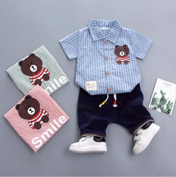 new children's short sleeve shirt cute boy cartoon woven shirt new korean children's two-piece summer short sleeve suit, White
new children's short sleeve shirt cute boy cartoon woven shirt new korean children's two-piece summer short sleeve suit, White