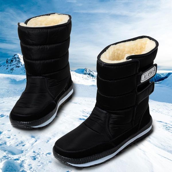 men waterproof snow boots fishing hiking ski man ankle shoes warm plush winter shoes male camo hook & loop snow ankle boots d40, Black
men waterproof snow boots fishing hiking ski man ankle shoes warm plush winter shoes male camo hook & loop snow ankle boots d40, Black