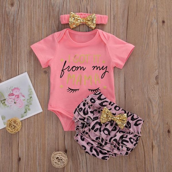 clothing sets 0-24m cute infant baby girl clothes 3pcs letter print short sleeve romper+bow leopard/floral ruffle tutu shorts set, White
clothing sets 0-24m cute infant baby girl clothes 3pcs letter print short sleeve romper+bow leopard/floral ruffle tutu shorts set, White