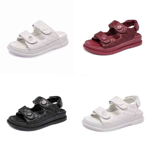 sagace summer women sandals flat heel belt rhinestone plus size beach shoes for women buckle design flat and comfortable#122, Black 
sagace summer women sandals flat heel belt rhinestone plus size beach shoes for women buckle design flat and comfortable#122, Black