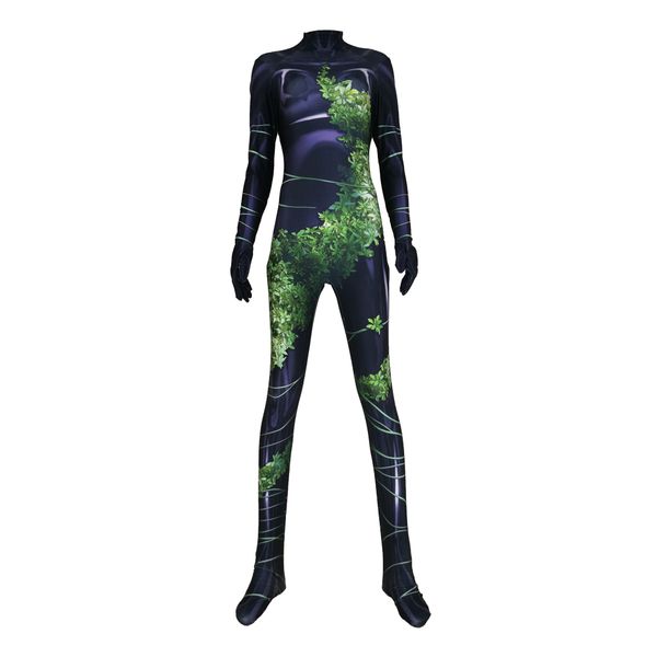 women kids poison ivy cosplay costume lycar spandex superhero zentai party bodysuit jumpsuit, Black;red
women kids poison ivy cosplay costume lycar spandex superhero zentai party bodysuit jumpsuit, Black;red