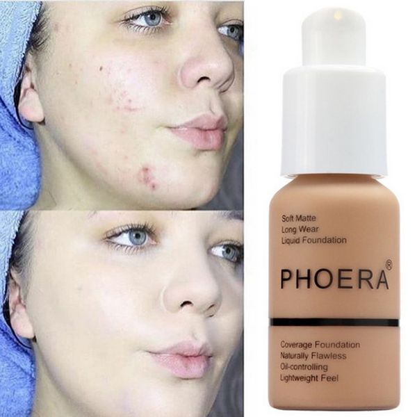 phoera soft matte long wear foundation liquid face makeup coverage foundation naturally concealer oil-controling lightfeel cream
phoera soft matte long wear foundation liquid face makeup coverage foundation naturally concealer oil-controling lightfeel cream