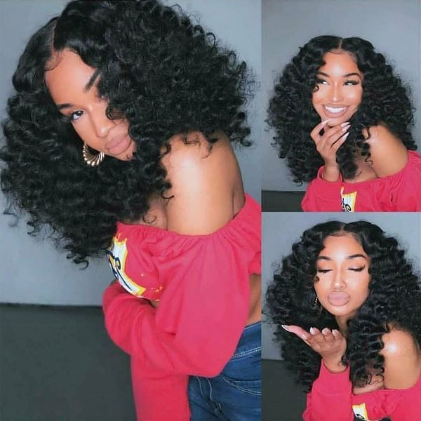 360 frontal deep wave lace front human hair wigs with baby hair glueless 13x6 lace front wigs pre plucked full lace wig hairline, Black
360 frontal deep wave lace front human hair wigs with baby hair glueless 13x6 lace front wigs pre plucked full lace wig hairline, Black