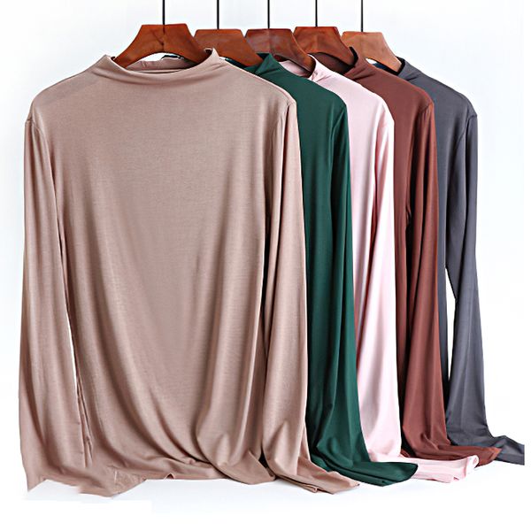 женская половина черепаха шеи сплошной цвет основные tshirts 2020 весна плюс размер модальные xxl stretch с длинным рукавом майка femme, White
женская половина черепаха шеи сплошной цвет основные tshirts 2020 весна плюс размер модальные xxl stretch с длинным рукавом майка femme, White