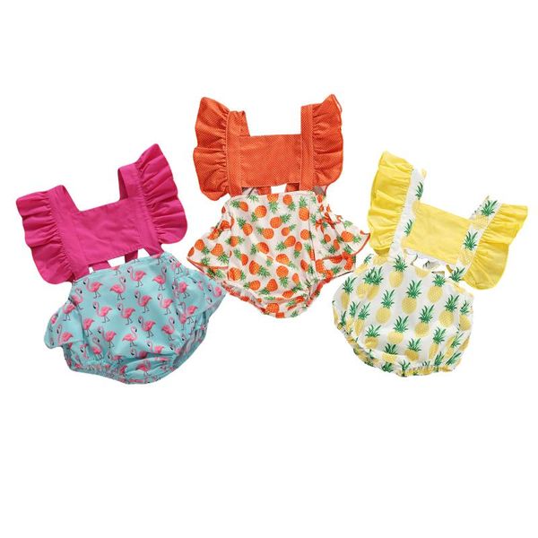 summer baby rompers infant baby girls boys fruit print ruffles sleeve rompers jumpsuits pachwork sunsuits, Blue
summer baby rompers infant baby girls boys fruit print ruffles sleeve rompers jumpsuits pachwork sunsuits, Blue