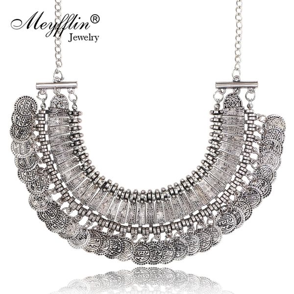 vintage maxi statement necklaces & pendants bohemian coin necklace women female choker collier femme boho jewelry bijoux, Silver
vintage maxi statement necklaces & pendants bohemian coin necklace women female choker collier femme boho jewelry bijoux, Silver