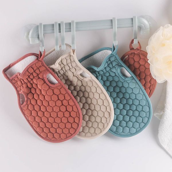 bath towel fingerless double-sided bath towel strong mud decontamination magic bath artifact solid color honeycomb bathing gloves
bath towel fingerless double-sided bath towel strong mud decontamination magic bath artifact solid color honeycomb bathing gloves