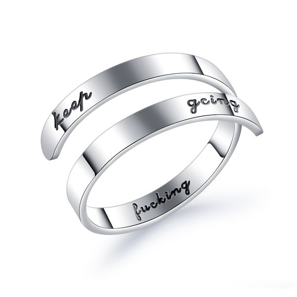 sleek minimalist stainless steel frosted opening ring luxury designer jewellery men's personality ring birthday gift 3-gj671, Silver
sleek minimalist stainless steel frosted opening ring luxury designer jewellery men's personality ring birthday gift 3-gj671, Silver