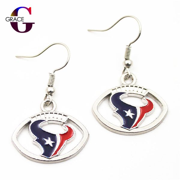 10 pair football team sports earring charms long ear hook drop earrings for women men sport fan diy jewelry, Golden;silver
10 pair football team sports earring charms long ear hook drop earrings for women men sport fan diy jewelry, Golden;silver