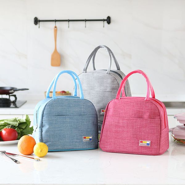 insulated lunch bag thermal solid tote bags cooler picnic lunch box bag for kids women girls ladies men children pink, Blue;pink
insulated lunch bag thermal solid tote bags cooler picnic lunch box bag for kids women girls ladies men children pink, Blue;pink
