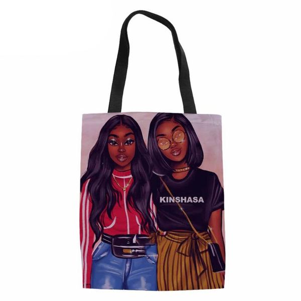 whereisart canvas bags for women handle bag black girls magic african print shopping bags ladies linen totes bolsa feminina
whereisart canvas bags for women handle bag black girls magic african print shopping bags ladies linen totes bolsa feminina