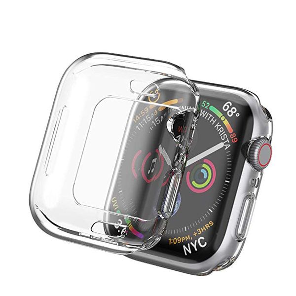 ultra thin clear soft tpu cover bumper for apple watch series 4 screen protector for apple watch 3/2 cases
ultra thin clear soft tpu cover bumper for apple watch series 4 screen protector for apple watch 3/2 cases