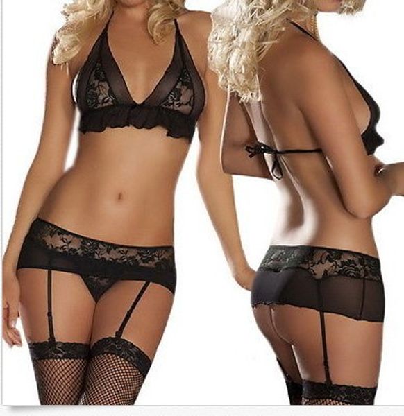 interesting underwear three-point underwear with sling skirts in europe and the united states, Red;black
interesting underwear three-point underwear with sling skirts in europe and the united states, Red;black