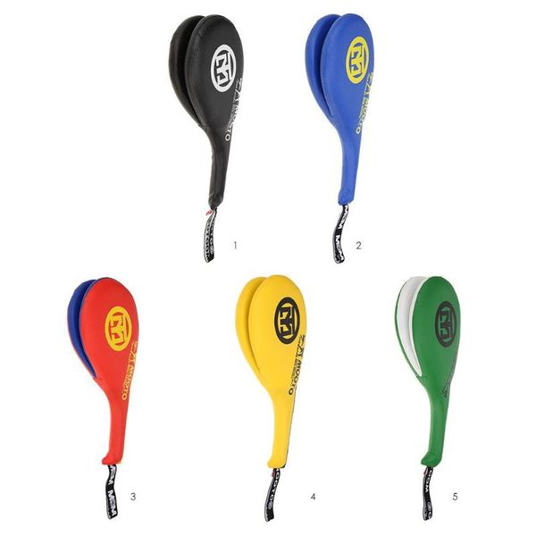 taekwondo foot target double kick pad durable foot target boxing sanda training hand kick pad punching bag for kids
taekwondo foot target double kick pad durable foot target boxing sanda training hand kick pad punching bag for kids
