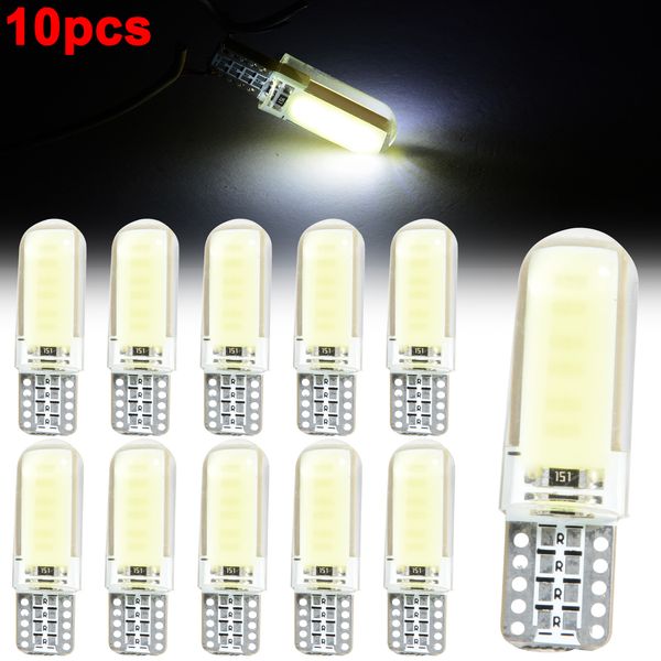 10pcs dc 12v t10 cob interior door light 12led super white error silica gel car signal lamp bulb for car lighting
10pcs dc 12v t10 cob interior door light 12led super white error silica gel car signal lamp bulb for car lighting