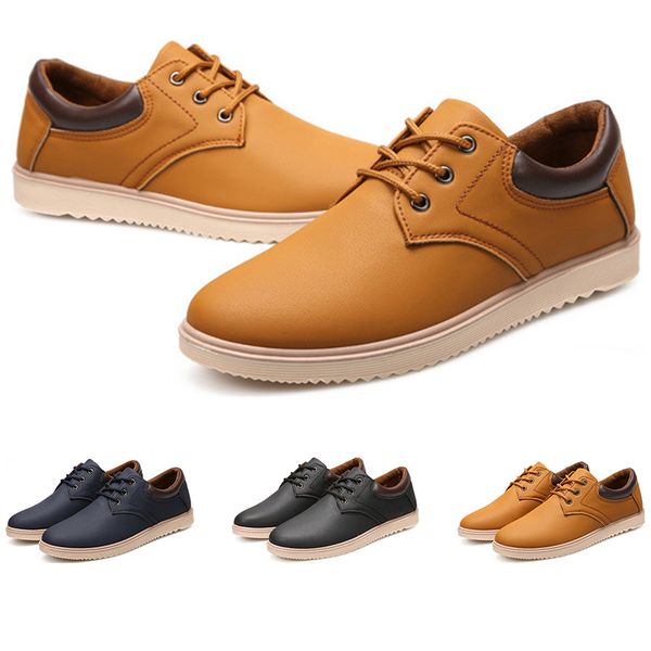 2020 whole sale work waterproof non-slip big scalp shoes men shoes leather casual shoes black navy blue brown designers sneakers size 39-44
2020 whole sale work waterproof non-slip big scalp shoes men shoes leather casual shoes black navy blue brown designers sneakers size 39-44