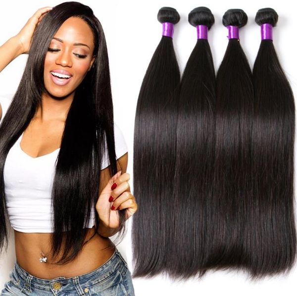 8a бразильские виргинские волосы weave пучки 100% человеческих волос 8-30inch 100g прямой стиль наращивание волос утки двойной шить натураль, Black 
8a бразильские виргинские волосы weave пучки 100% человеческих волос 8-30inch 100g прямой стиль наращивание волос утки двойной шить натураль, Black