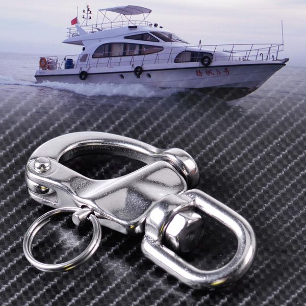 dwcx 7 cm stainless steel heavy duty snap shackle d ring swivel bail fit for marine boat yacht sailing hardware
dwcx 7 cm stainless steel heavy duty snap shackle d ring swivel bail fit for marine boat yacht sailing hardware
