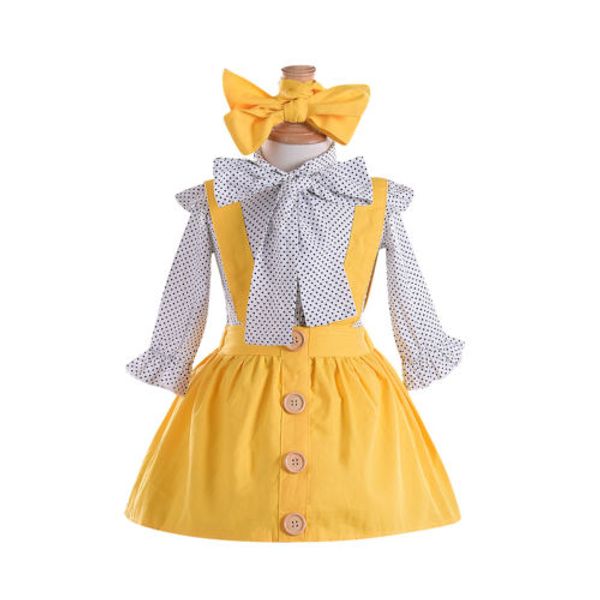 baby girls clothes sets 2020 new arrival toddler long sleeve t-shirt skirt dots headband 3pcs suit casual cute girl set 6m-5t, White
baby girls clothes sets 2020 new arrival toddler long sleeve t-shirt skirt dots headband 3pcs suit casual cute girl set 6m-5t, White