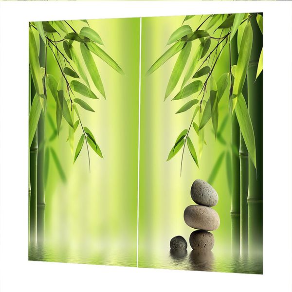 150*166 curtains for living room bedroom window curtains green bamboo printed balcony sun shading garden style
150*166 curtains for living room bedroom window curtains green bamboo printed balcony sun shading garden style