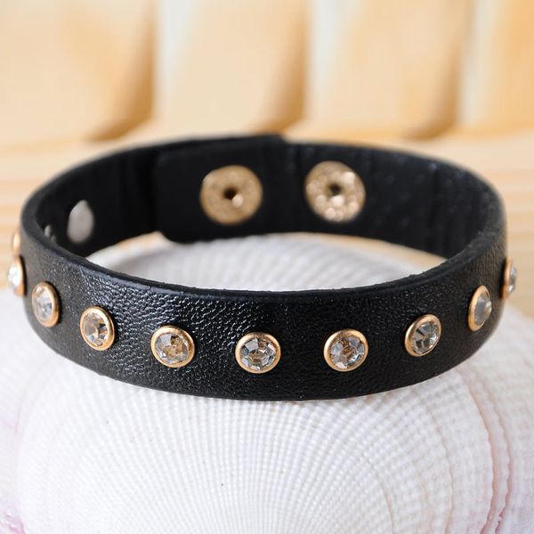 2020 new leather bracelet rhinestone crystal rivet bracelet wrap bracelets for women punk jewelry, White
2020 new leather bracelet rhinestone crystal rivet bracelet wrap bracelets for women punk jewelry, White