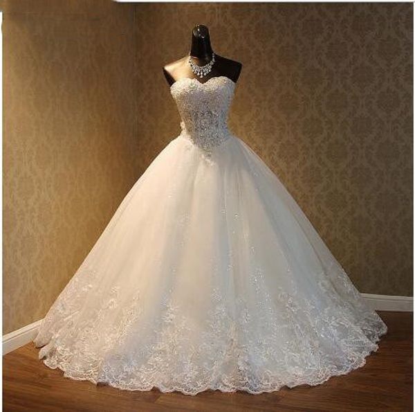 2019 elegant luxury white ivory lace wedding dress vintage plus size ball gowns vestido de noiva
2019 elegant luxury white ivory lace wedding dress vintage plus size ball gowns vestido de noiva