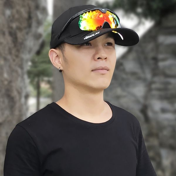 2019 new fashion mountaineering hat with polarized sunglasses sports cap sunshade uv multi-color hiking caps, Black;white
2019 new fashion mountaineering hat with polarized sunglasses sports cap sunshade uv multi-color hiking caps, Black;white