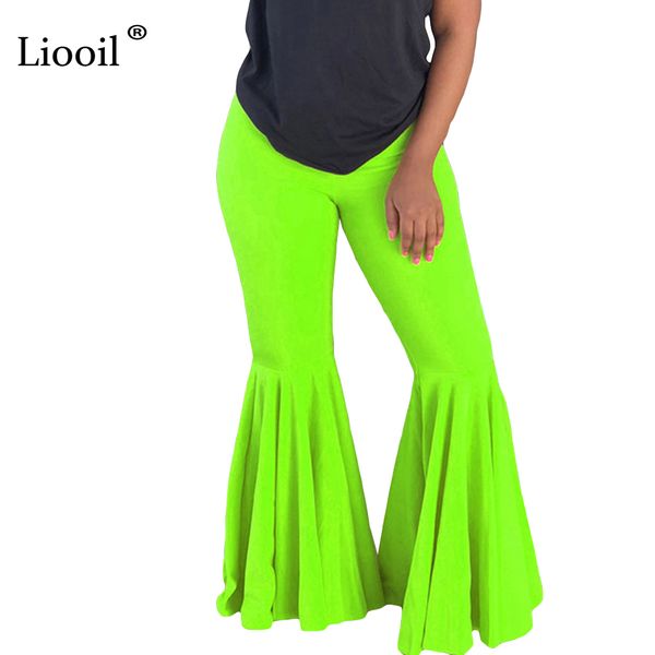 liooil neon green orange high waist flare pants 2020 summer tight trousers women fall elastic club bell bottom long pant y200113, Black;white
liooil neon green orange high waist flare pants 2020 summer tight trousers women fall elastic club bell bottom long pant y200113, Black;white