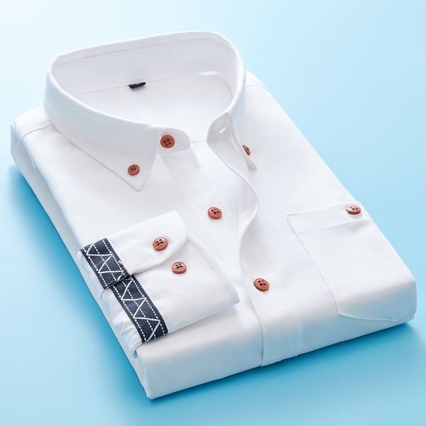 shirt men 2020 new autumn solid men shirt long sleeve slim fit camisa social masculina casual mens shirts 5xl-s, White;black
shirt men 2020 new autumn solid men shirt long sleeve slim fit camisa social masculina casual mens shirts 5xl-s, White;black