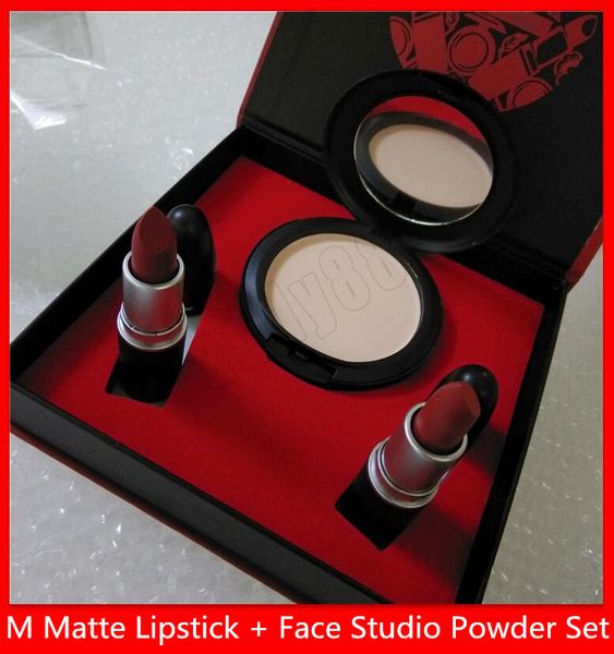 2020 new m makeup 3 in 1 set matte lipstick + face studio powder for christmas gifts ing
2020 new m makeup 3 in 1 set matte lipstick + face studio powder for christmas gifts ing